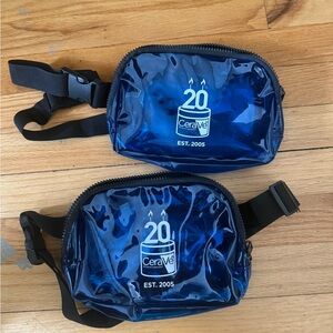 Two Curve Clear Fanny Packs